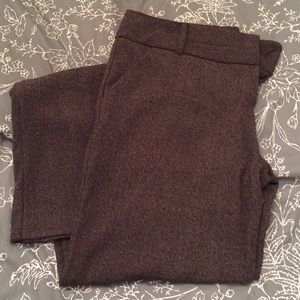 Comfortable brown dress pants
